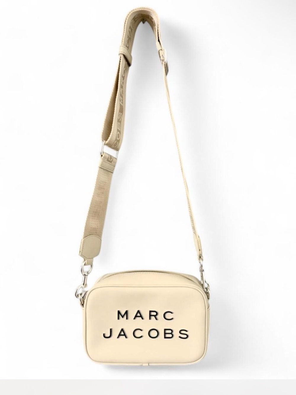 Marc Jacobs Cream Crossbody flash camera Bag